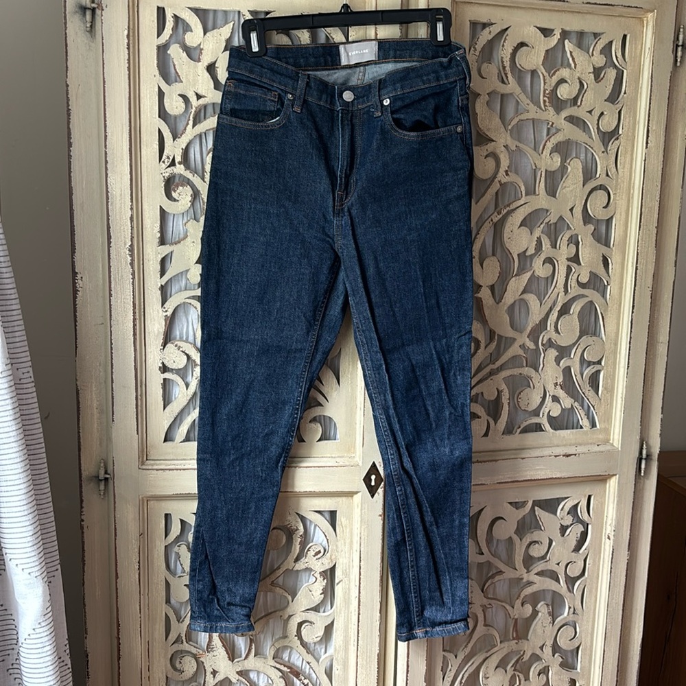 Everlane dark denim jeans
